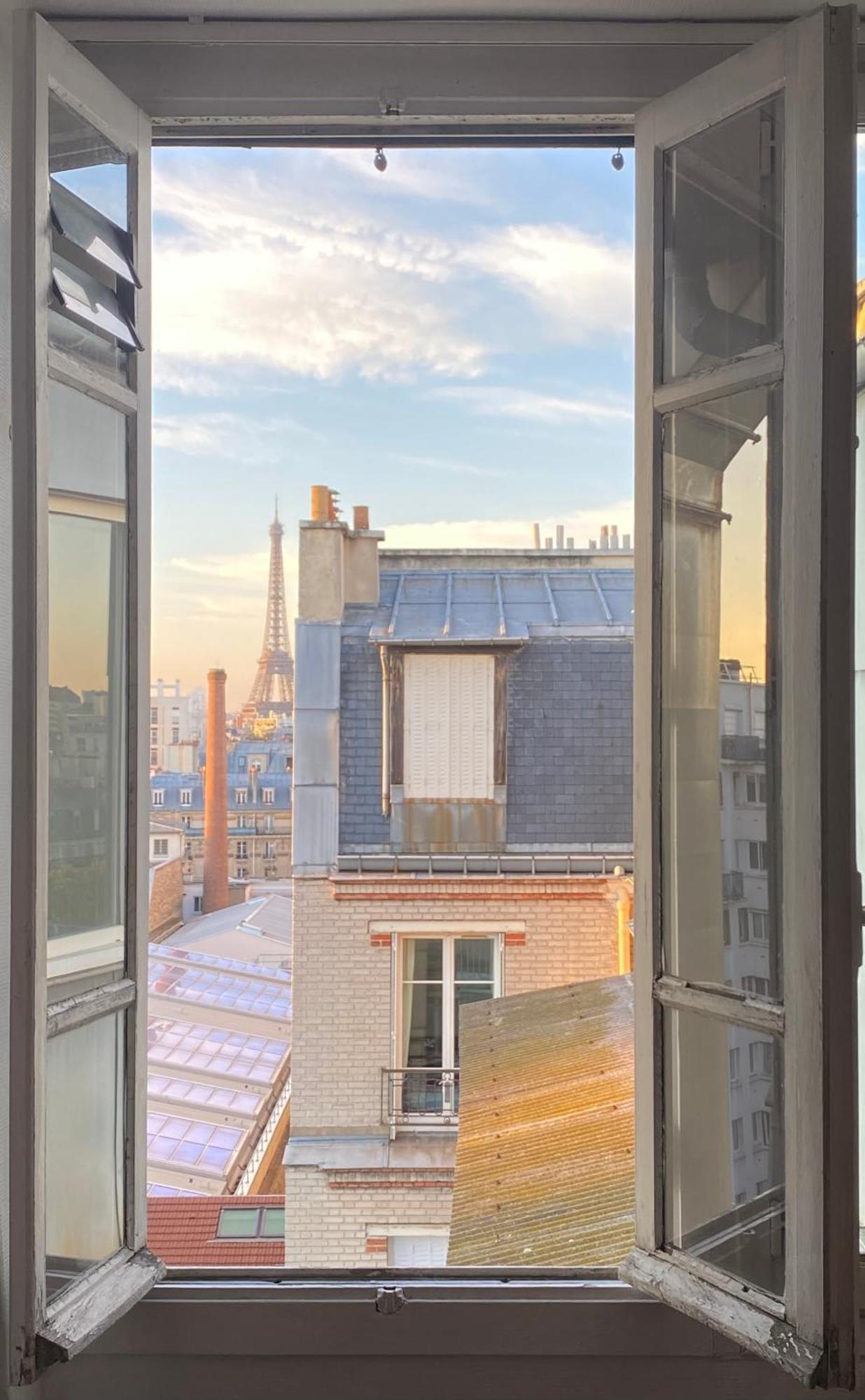 Studio Chic Paris Tour Eiffel Near Eiffel Tower 7Th Floor Exteriör bild